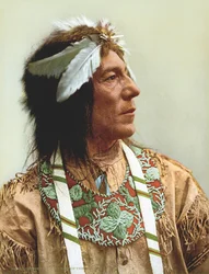 Obtossaway, een Ojibwa opperhoofd